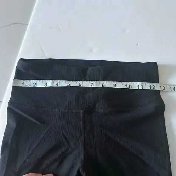 Mono B Ribbed Seamless Highwaist Leggings - Size Small - Picture 4 of 5